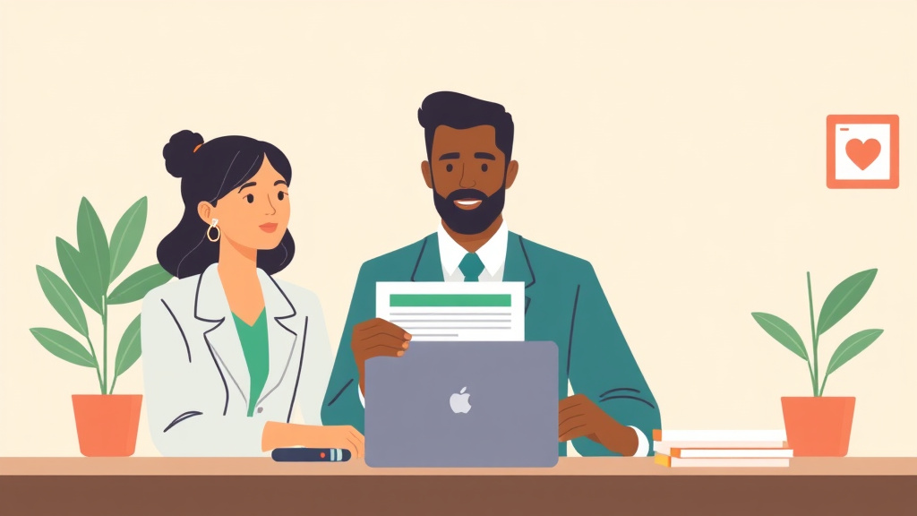 A professional illustration depicting what Happens After Green Card Approval