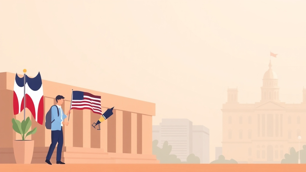 Illustration breaking down the fundamentals of civics Test Question 18 Explained for Citizenship