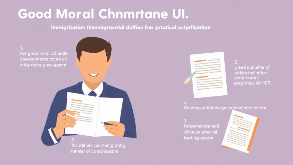 Implementation roadmap for good Moral Character for Naturalization with actionable steps