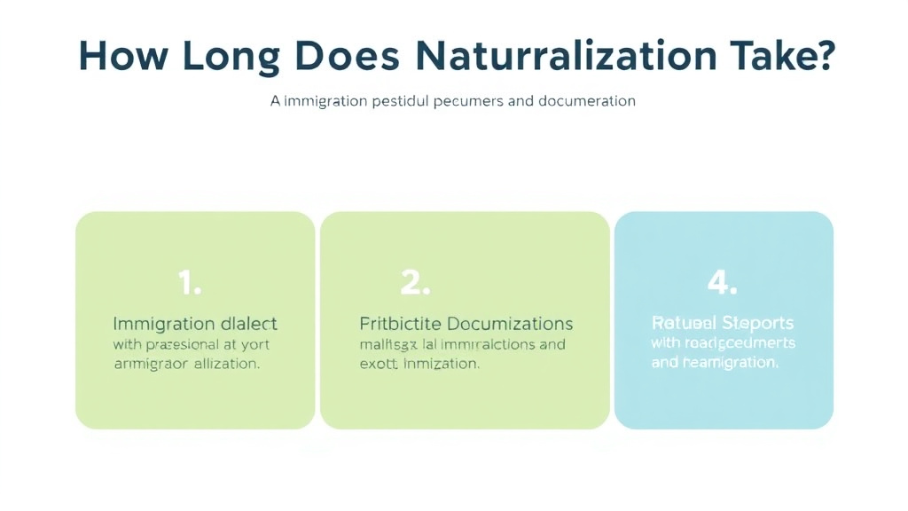 Real-world application diagram for how Long Does Naturalization Take in 2026