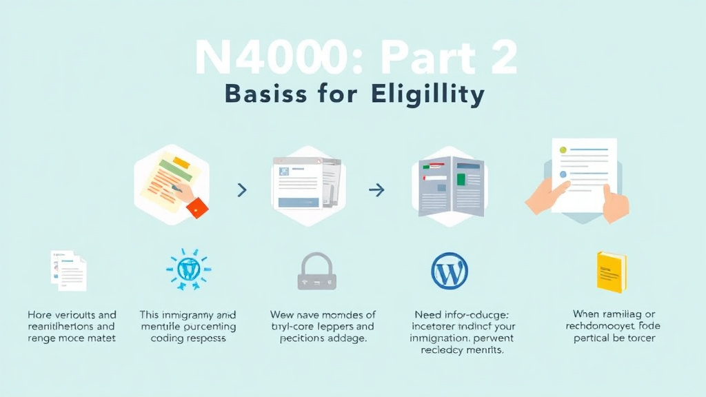 Implementation roadmap for n-400 Part 2 Basis for Eligibility with actionable steps