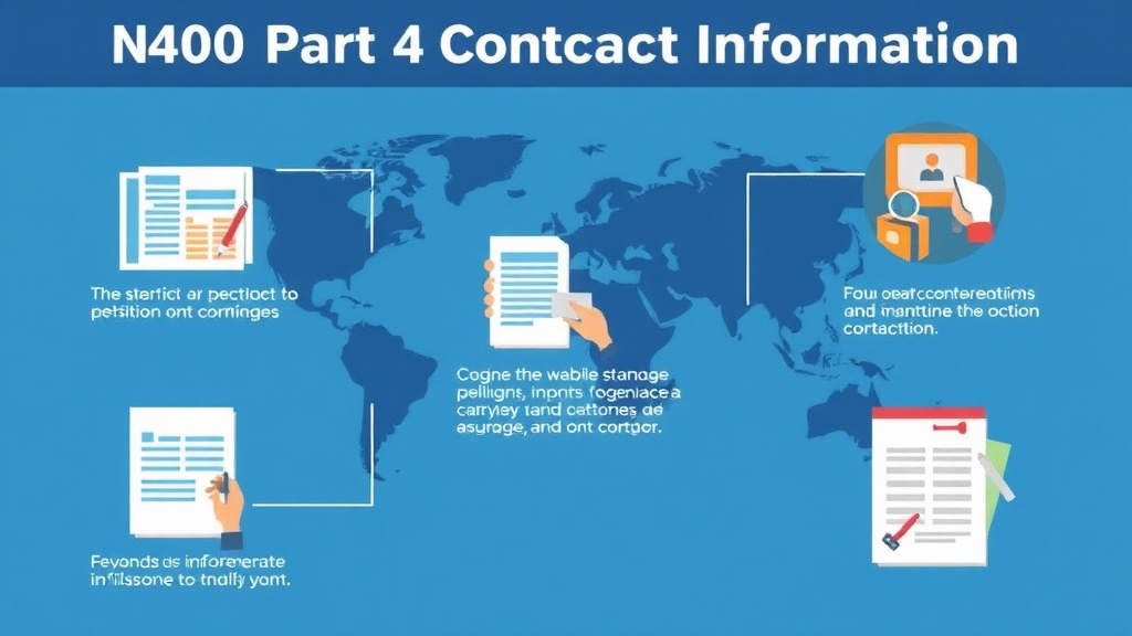 Implementation roadmap for n-400 Part 4 Contact Information with actionable steps