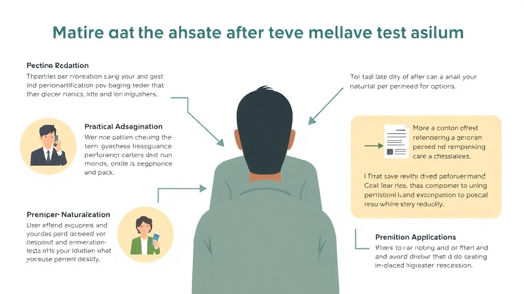 Process flow illustration for putting naturalization After Green Card Through Asylum into action