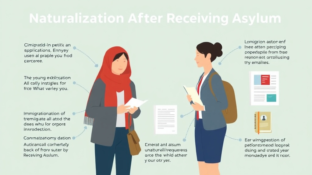 Implementation roadmap for naturalization After Receiving Asylum with actionable steps