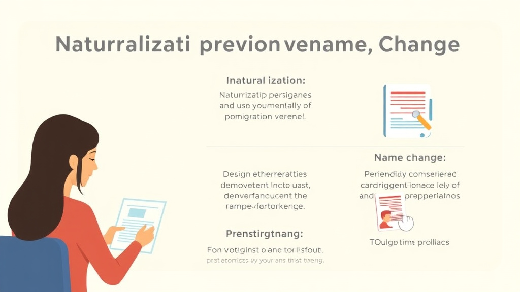 Implementation roadmap for naturalization and Name Change with actionable steps