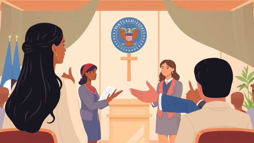 Illustration breaking down the fundamentals of naturalization Oath Ceremony What to Expect