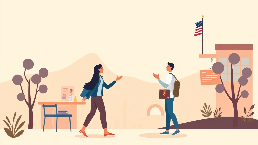 Clear illustration of naturalization Process in California with supporting details