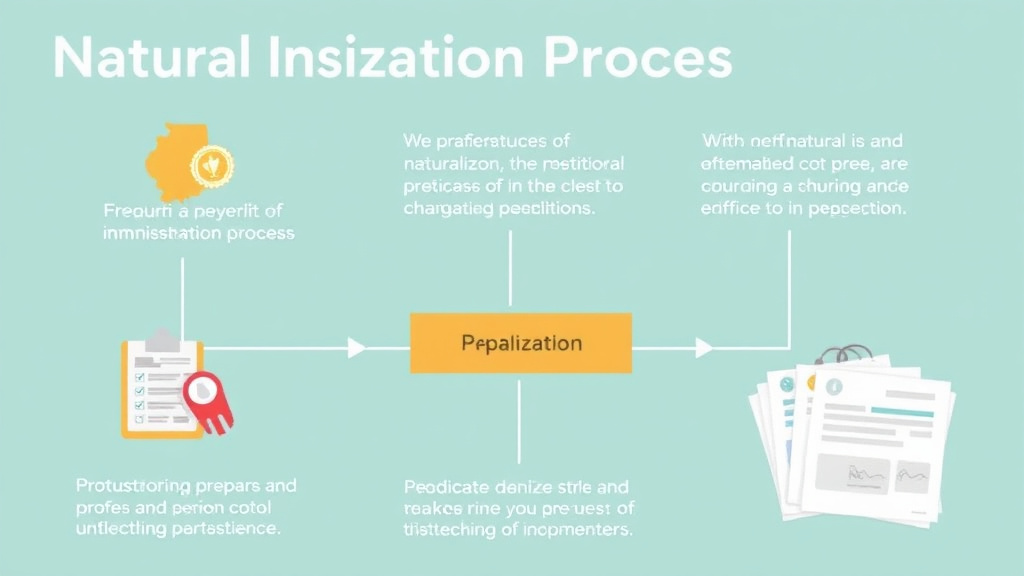Hands-on guide visualization for naturalization Process in Illinois