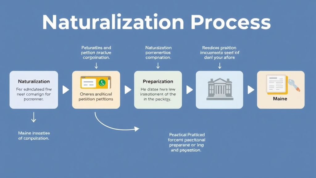 Step-by-step visual guide for implementing naturalization Process in Maine