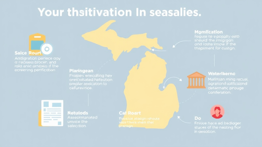 Step-by-step visual guide for implementing naturalization Process in Michigan