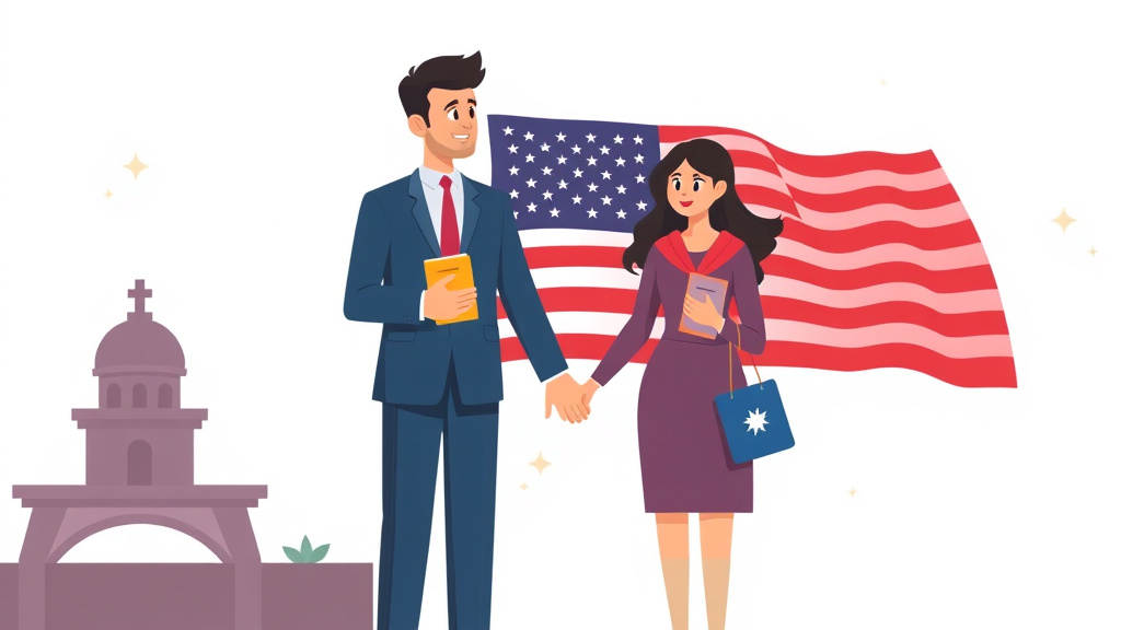 Clear illustration of naturalization Through Marriage to U.S. Citizen with supporting details