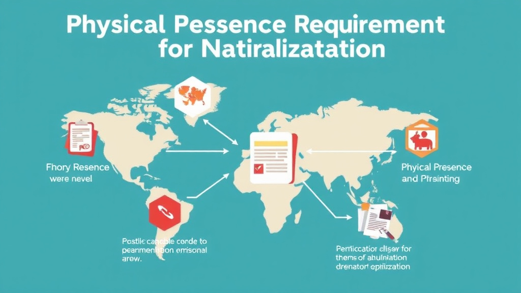 Hands-on guide visualization for physical Presence Requirement for Naturalization