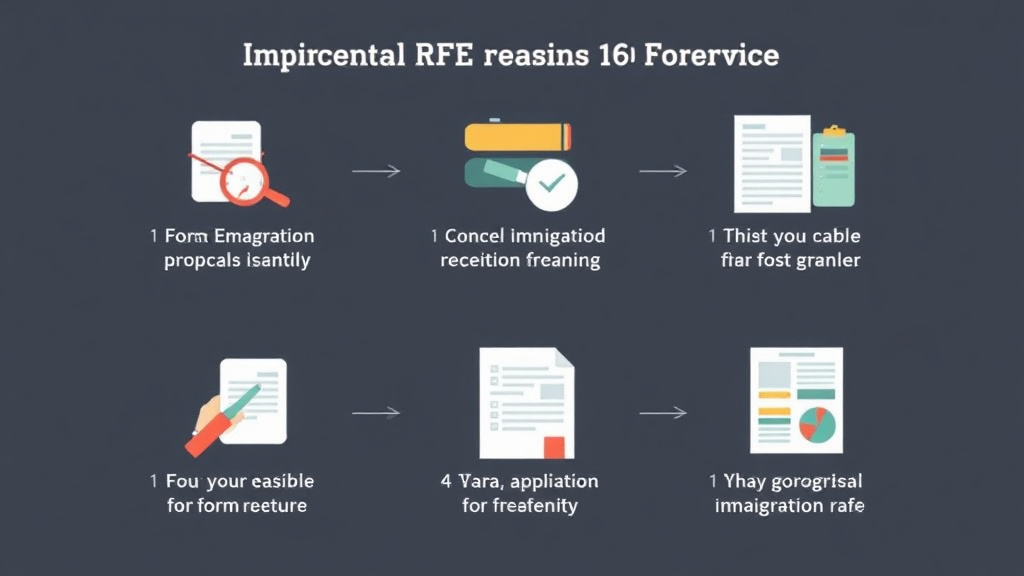 Real-world application diagram for common RFE Reasons for Form I-130