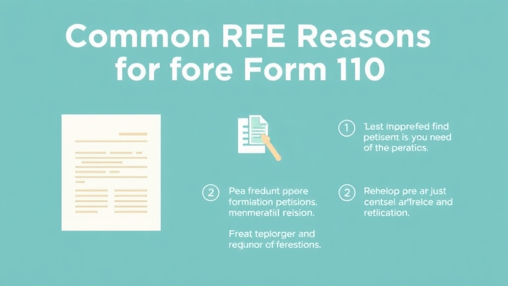 Practical workflow diagram for common RFE Reasons for Form I-20