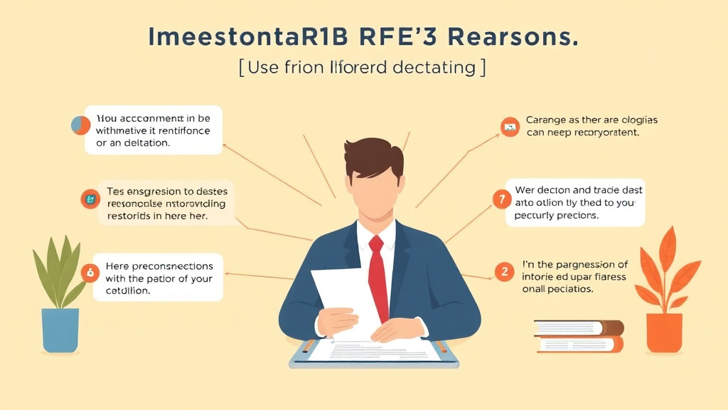 An informative visual explaining common RFE Reasons for Form I-693 for beginners and professionals