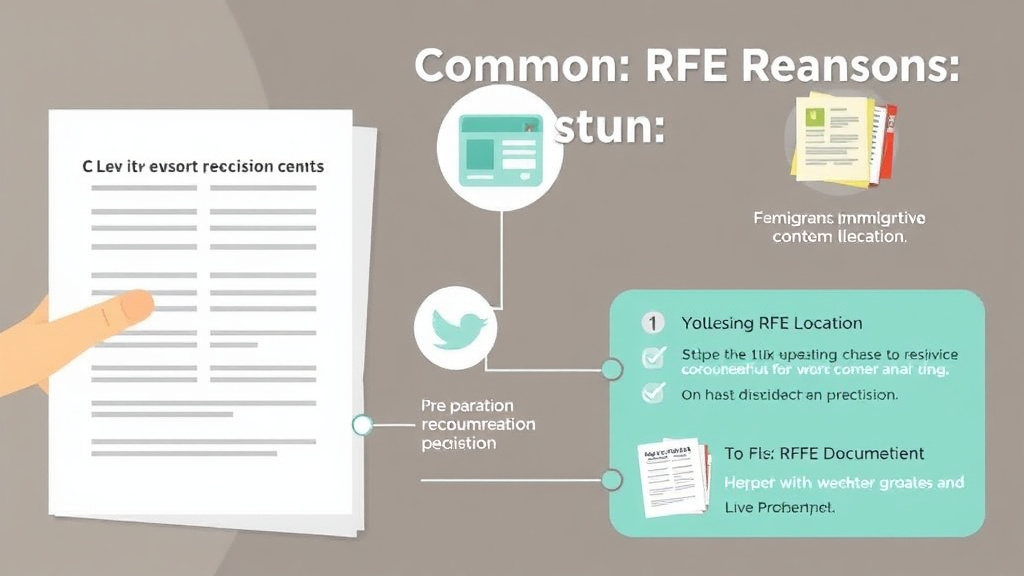 Real-world application diagram for common RFE Reasons for Form I-765