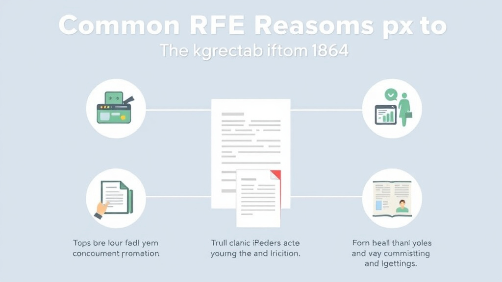 Step-by-step visual guide for implementing common RFE Reasons for Form I-864