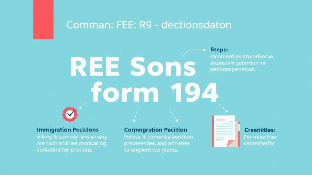 Action-oriented illustration showing how to apply common RFE Reasons for Form I-94