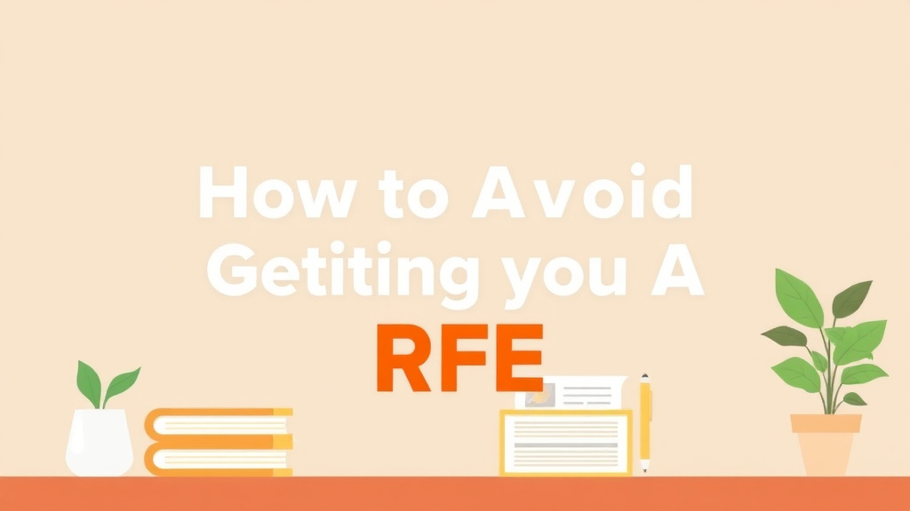 Illustration breaking down the fundamentals of avoid Getting an RFE