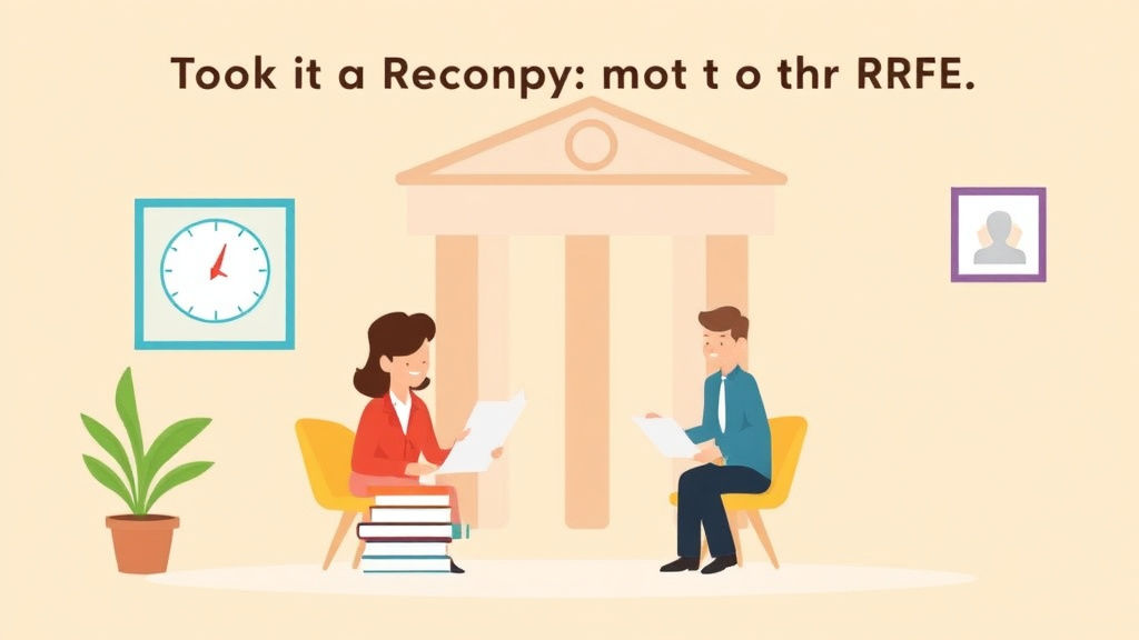 Visual overview of respond to an RFE for Form I-140 with key concepts highlighted