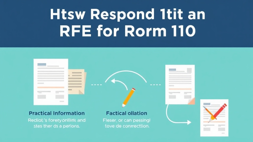 Step-by-step visual guide for implementing respond to an RFE for Form I-20