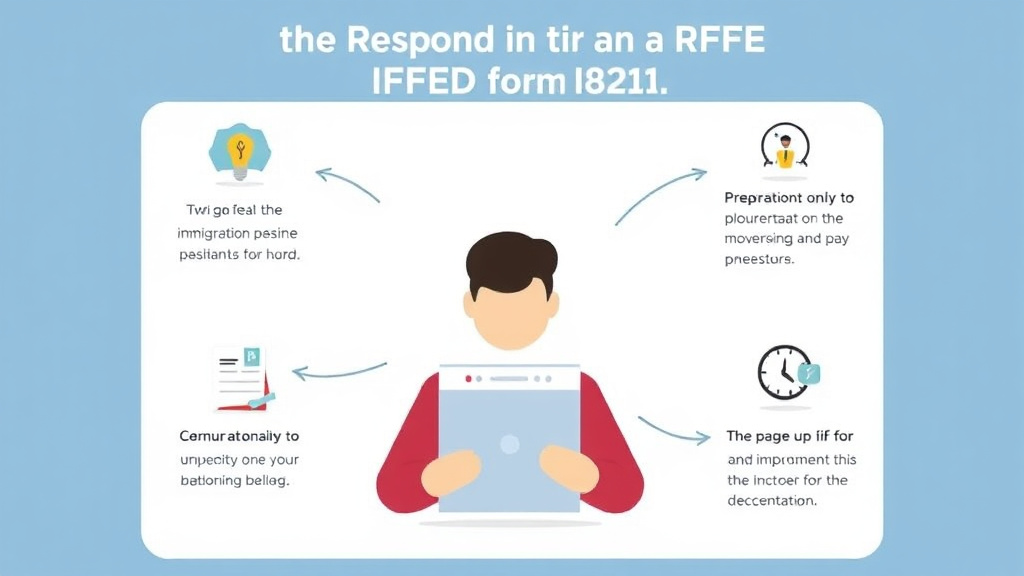 Practical workflow diagram for respond to an RFE for Form I-821D