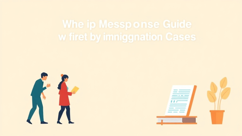 Conceptual diagram showing how NOID Response Guide for Immigration Cases works in practice