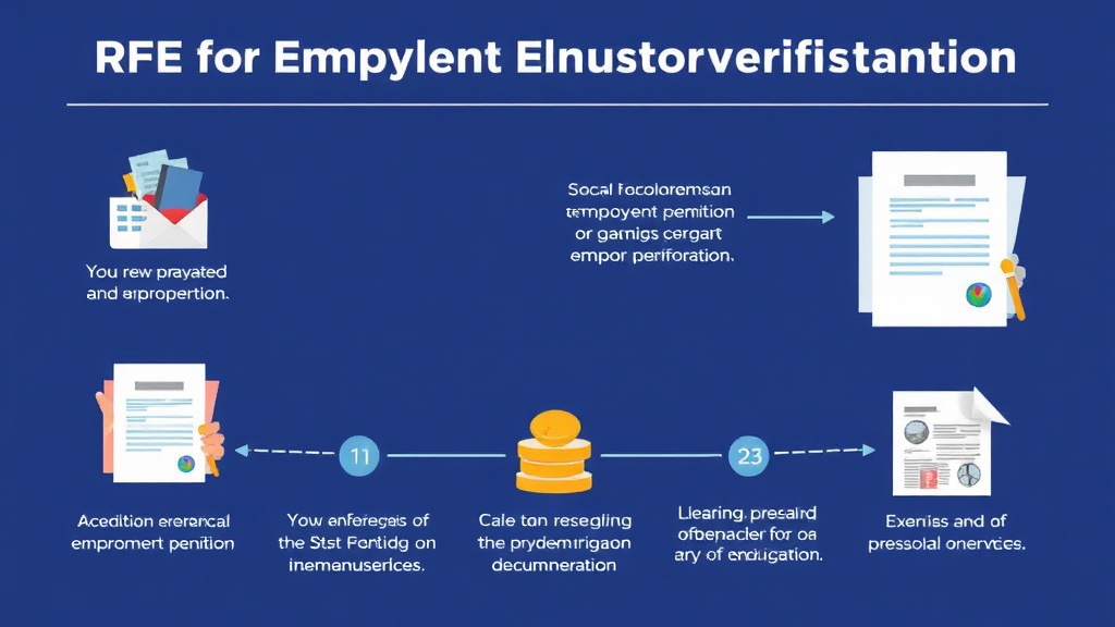 Practical checklist visual for RFE for Employment Verification