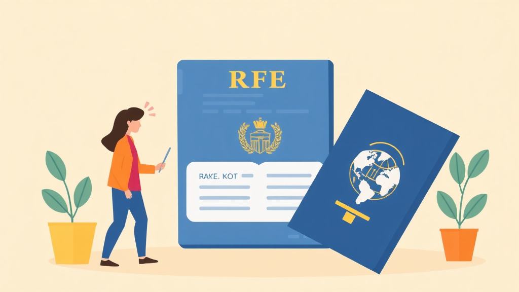 Visual overview of RFE for Passport Issues with key concepts highlighted