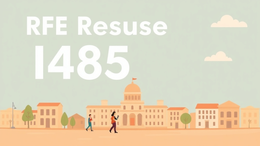 Detailed visual representation of RFE Response Template for I-485