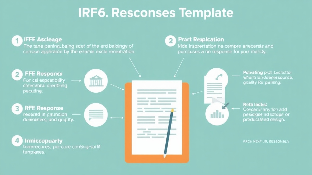 Practical checklist visual for RFE Response Template for I-526