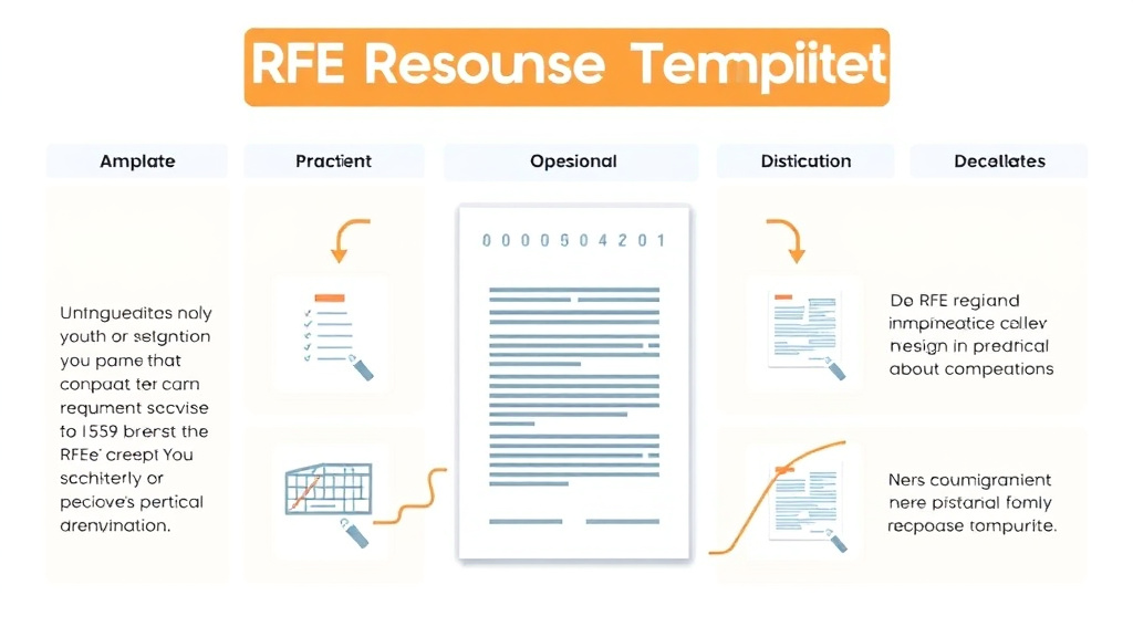 Hands-on guide visualization for RFE Response Template for I-539