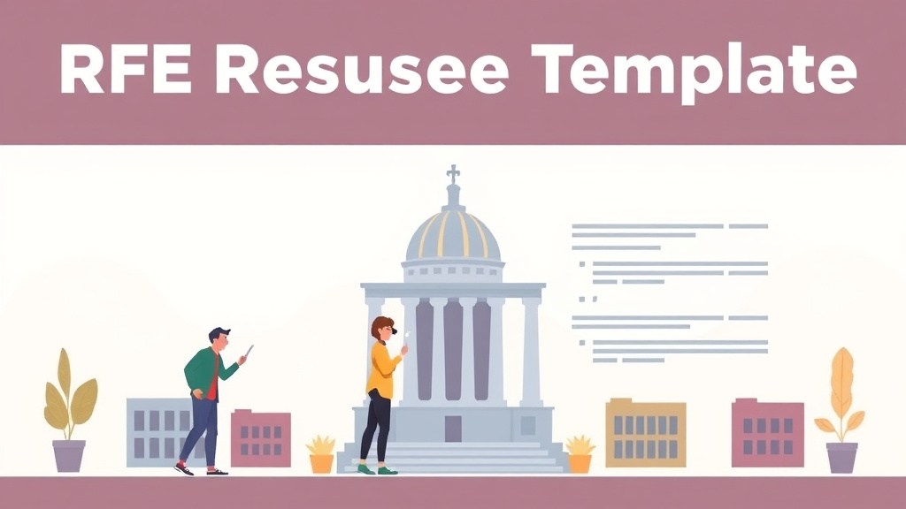 Clear illustration of RFE Response Template for I-765 with supporting details