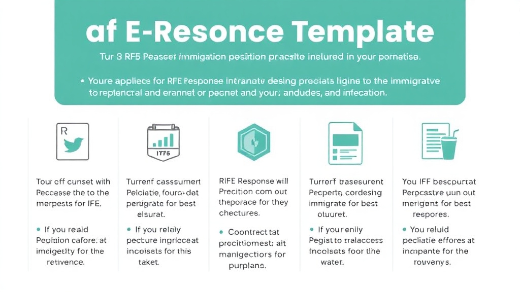 Practical workflow diagram for RFE Response Template for I-765