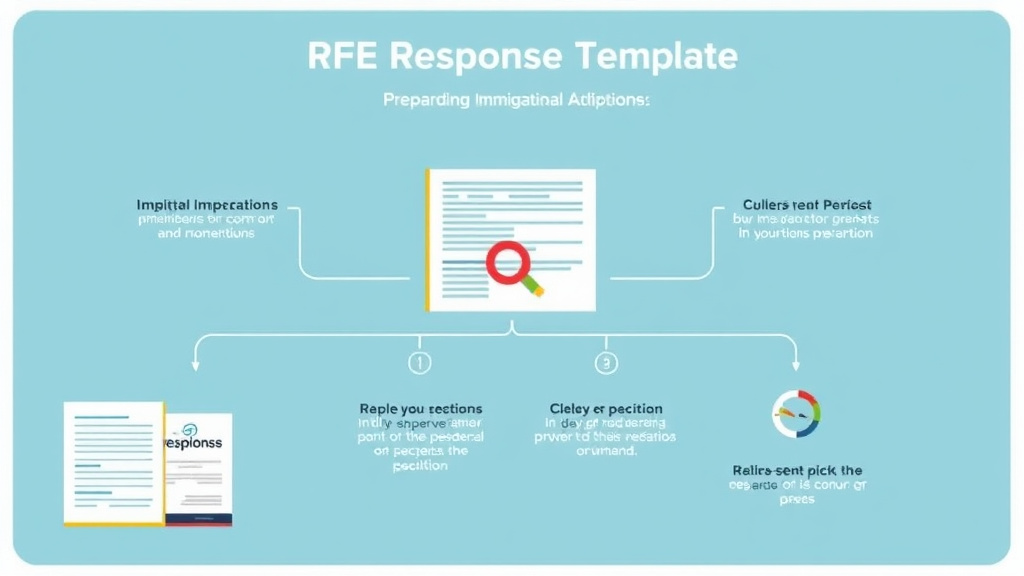 Practical workflow diagram for RFE Response Template for I-864