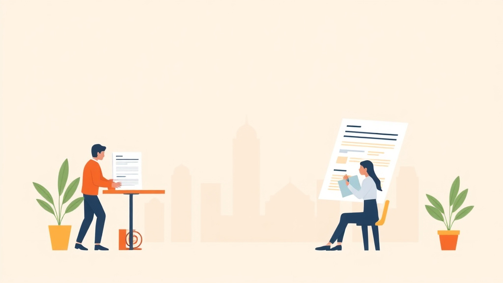 Illustration breaking down the fundamentals of RFE Response Template for I-90