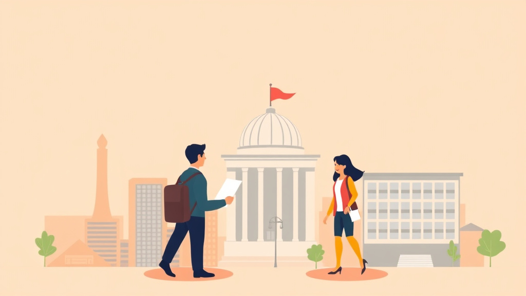 Illustration breaking down the fundamentals of immigration Resources in Delaware