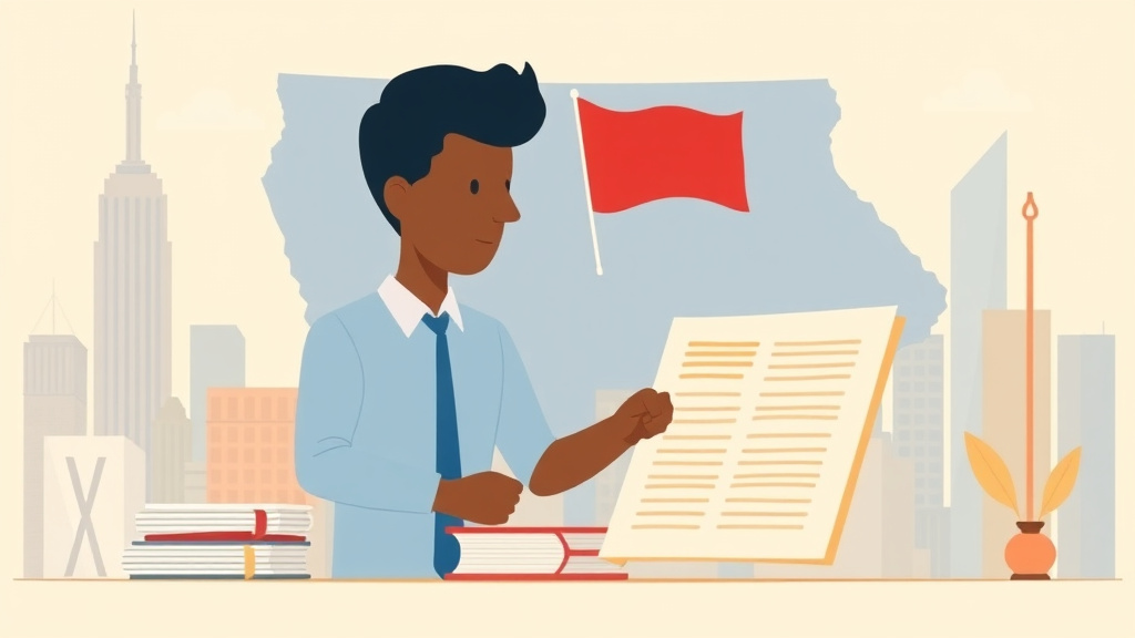 Clear illustration of immigration Resources in Iowa with supporting details