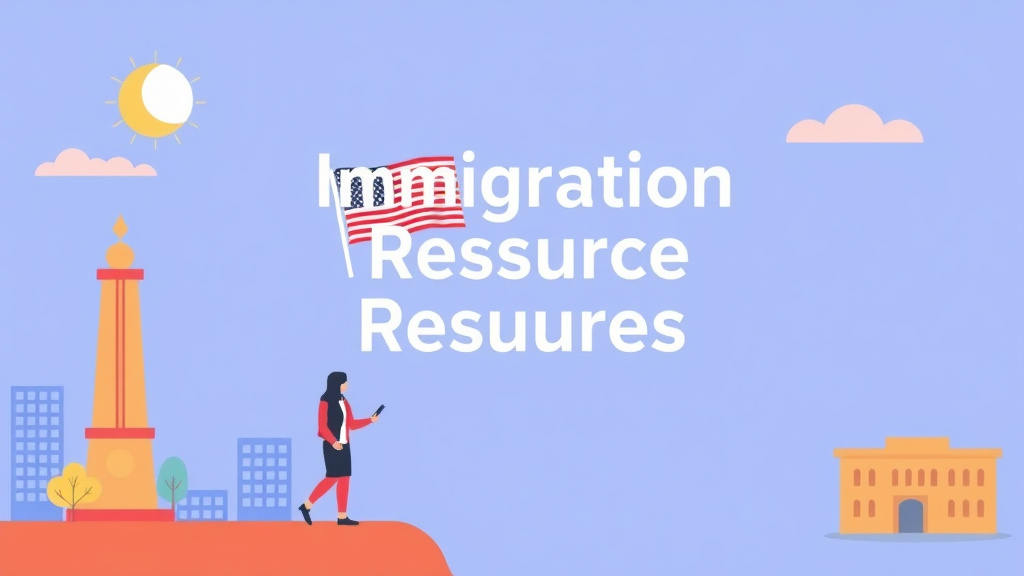 Clear illustration of immigration Resources in Minnesota with supporting details
