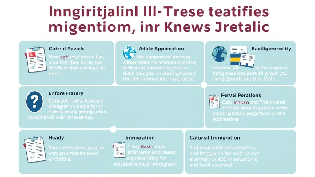 Process flow illustration for putting immigration Resources in New Jersey into action
