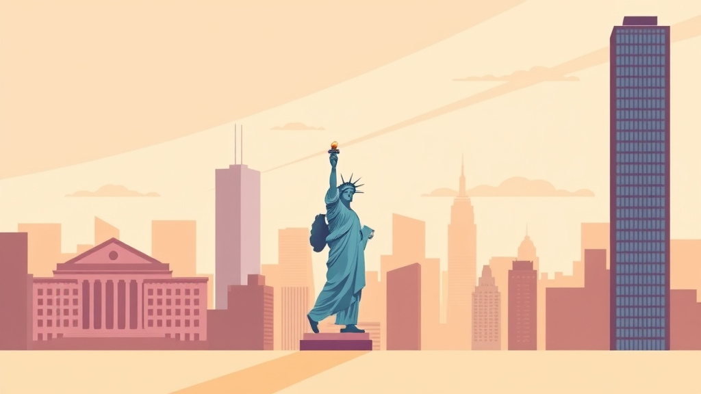 Educational graphic covering the essentials of immigration Resources in New York