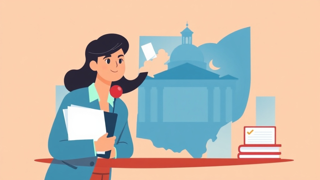 An informative visual explaining immigration Resources in Ohio for beginners and professionals