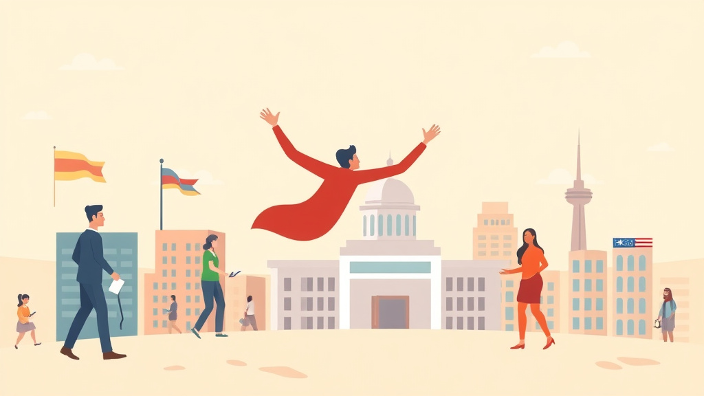 Educational graphic covering the essentials of immigration Resources in South Dakota