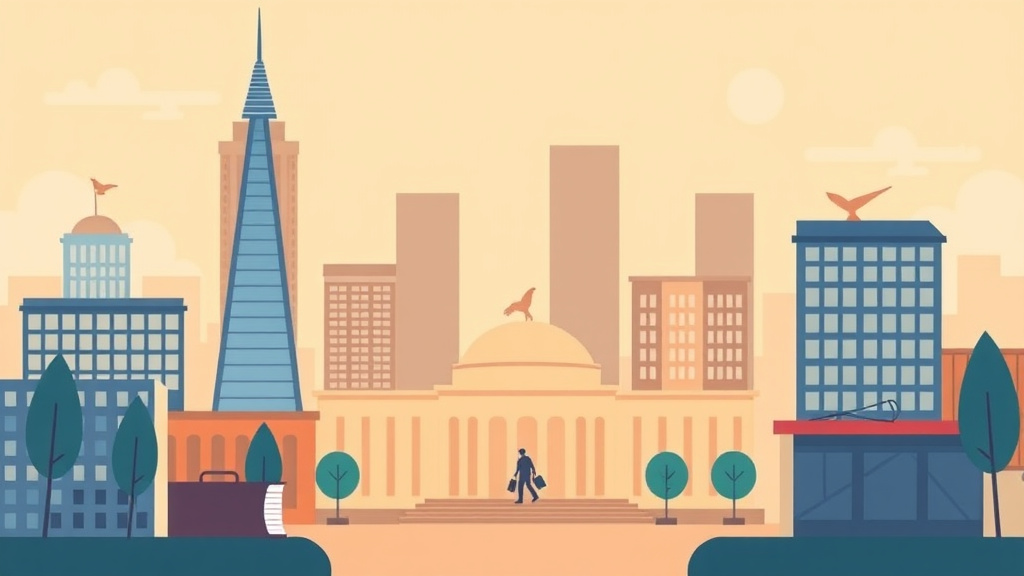 A professional illustration depicting immigration Resources in Washington