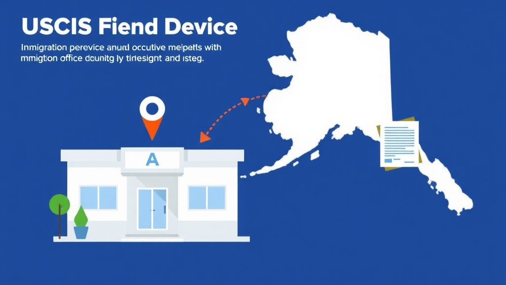 Practical workflow diagram for USCIS Field Office in Alaska Location and Tips