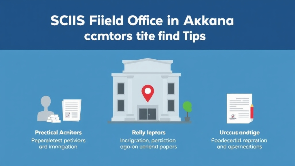 Hands-on guide visualization for USCIS Field Office in Arkansas Location and Tips