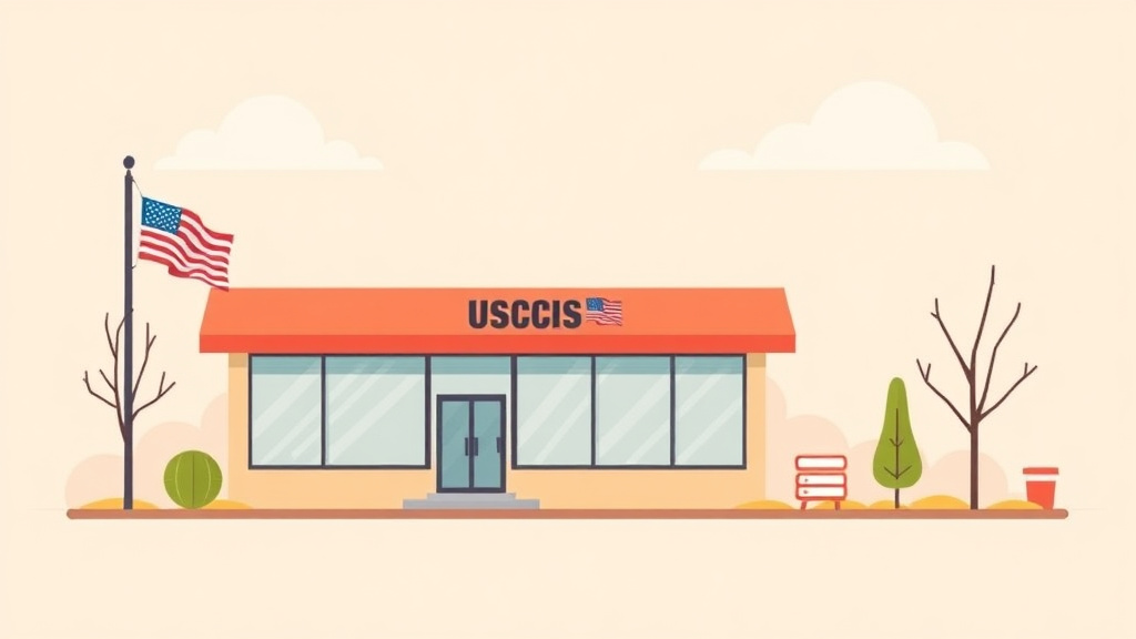 Illustration breaking down the fundamentals of USCIS Field Office in Georgia Location and Tips