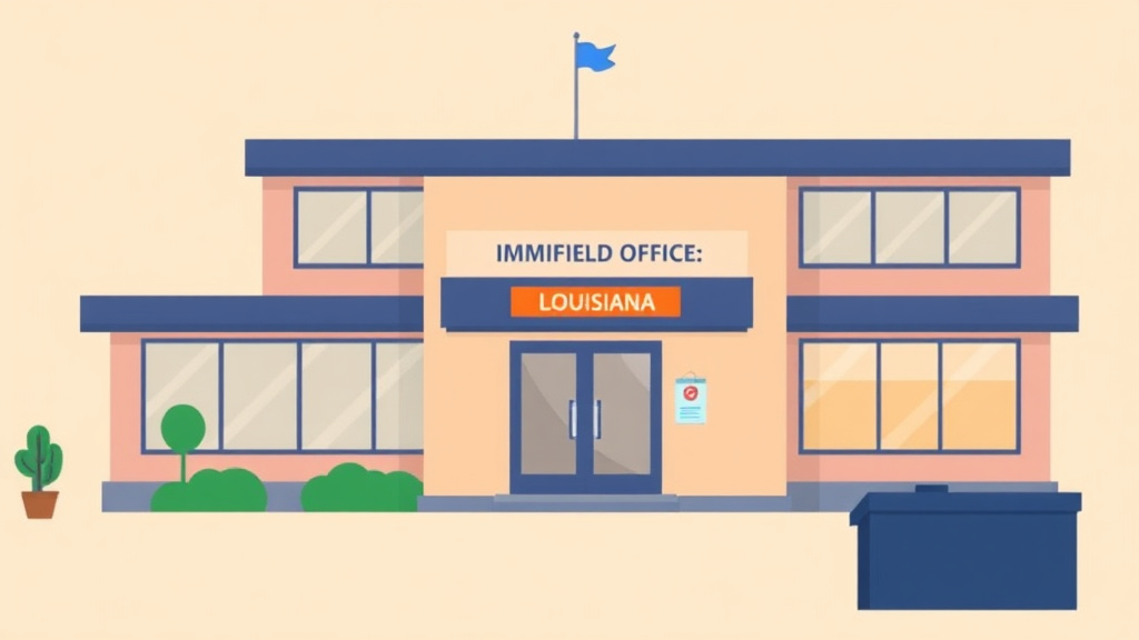 An informative visual explaining USCIS Field Office in Louisiana Location and Tips for beginners and professionals