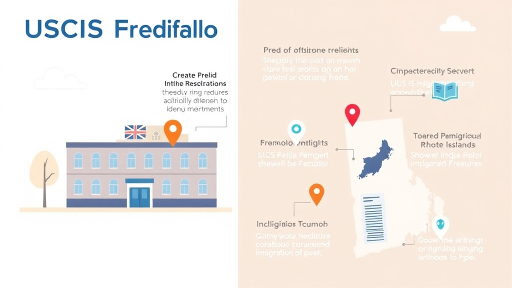 Practical workflow diagram for USCIS Field Office in Rhode Island Location and Tips