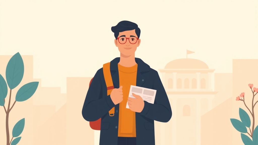 A professional illustration depicting asylum Visa Category Requirements